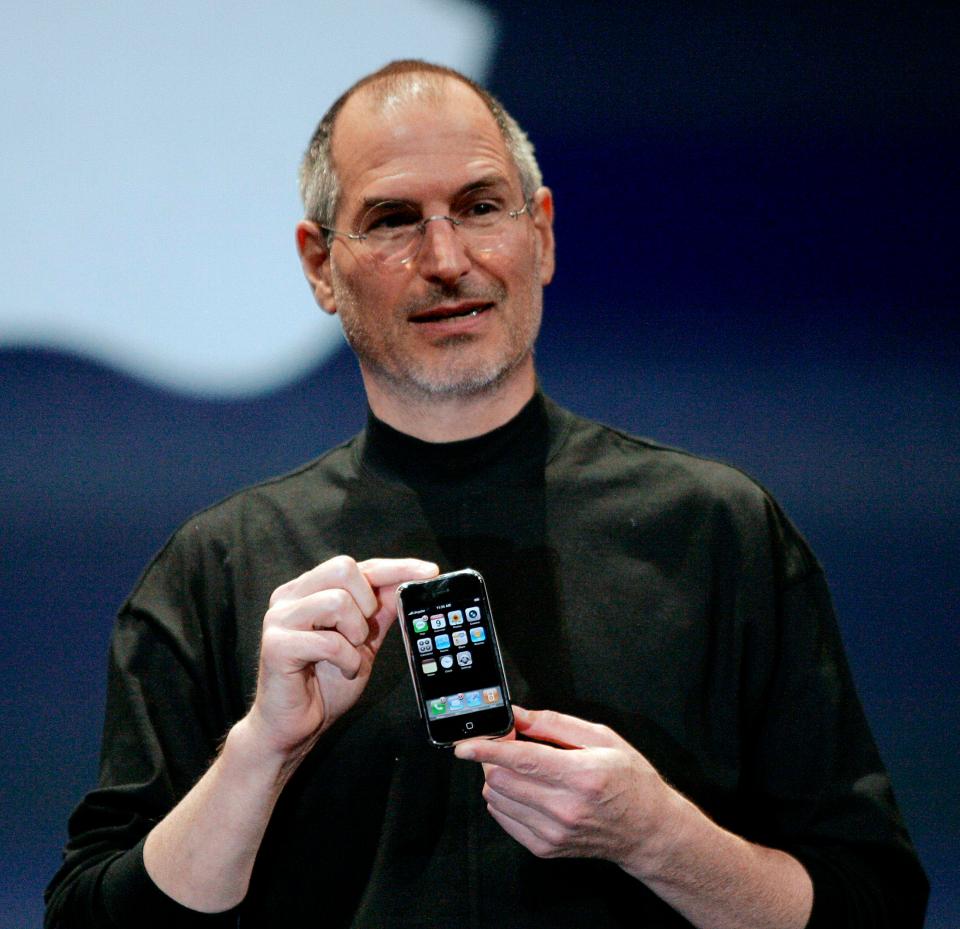  The first iPhone was unveiled by tech legend Steve Jobs ten years ago today