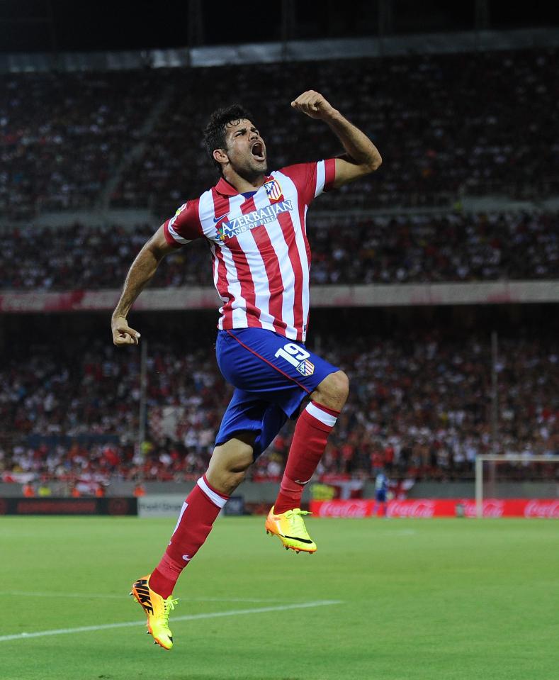  Diego Costa left Atletico Madrid for £32million in 2014