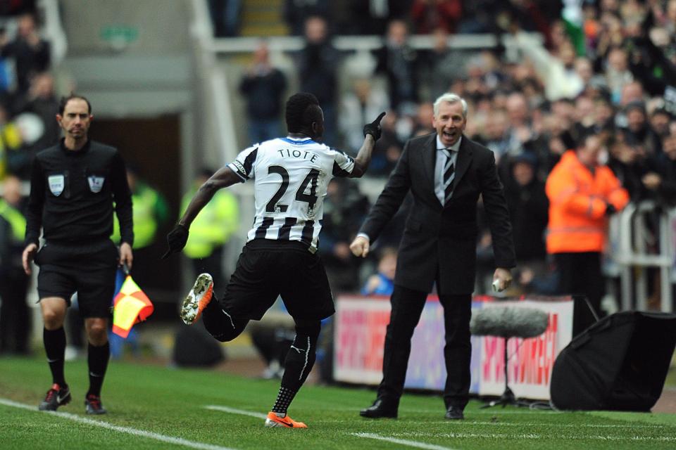  Cheick Tiote wore the number 24 shirt for seven years at Newcastle