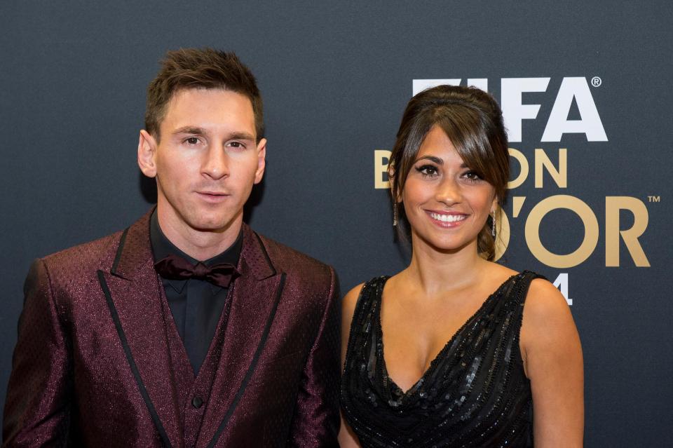  Lionel Messi and Antonella Roccuzzo both grew up together in Rosario