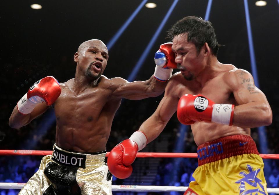  Floyd Mayweather bowed out with a spotless 49-0 record