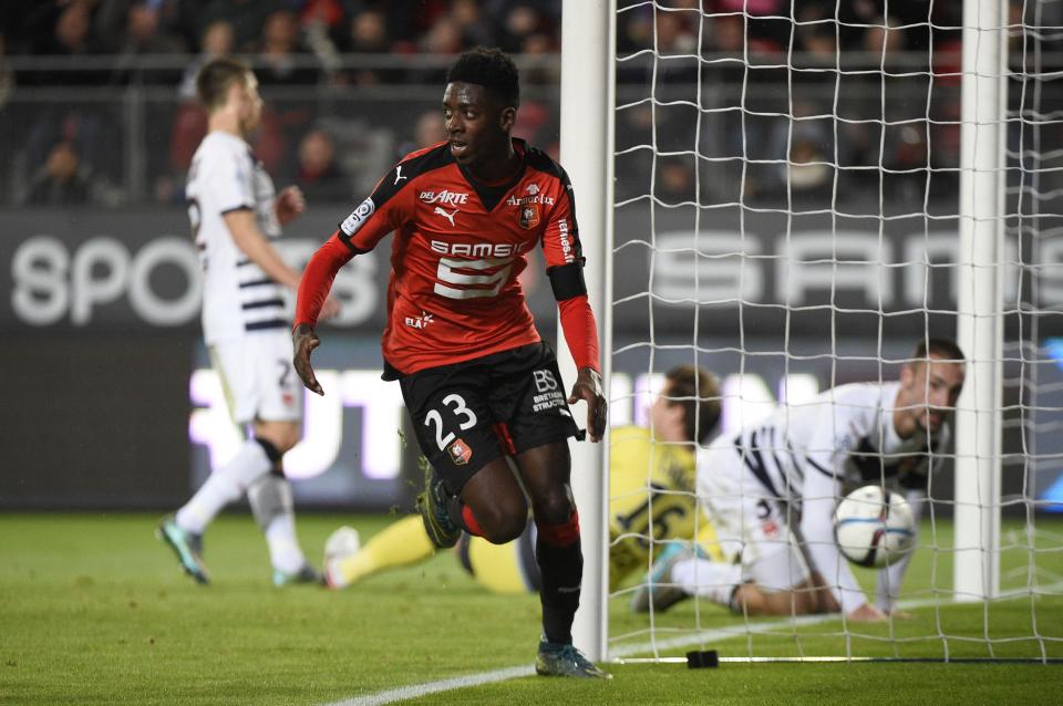  Ousmane Dembele's move from Rennes to Borussia Dortmund was controversial