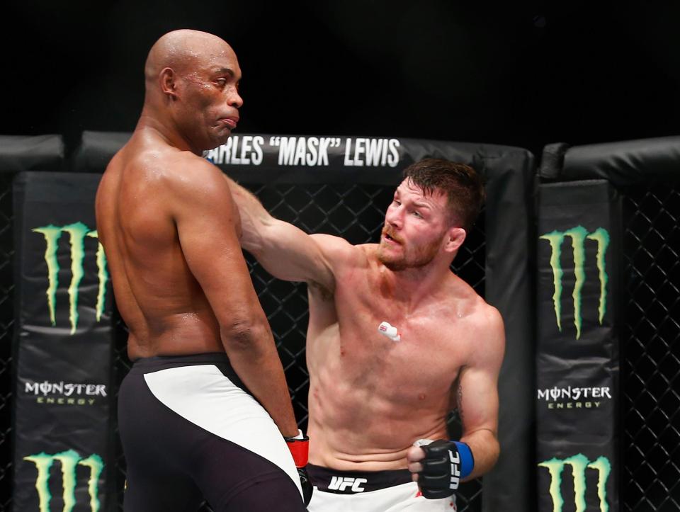  Michael Bisping went to war with UFC legend Anderson 'The Spider' Silva