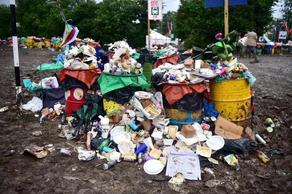  It cost a total of £780,000 to clean up Worthy Farm after last year's festival