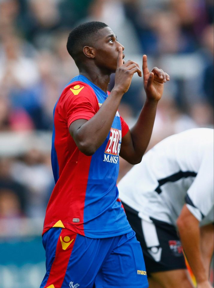  Sullay KaiKai will hope to impress the new Crystal Palace manager