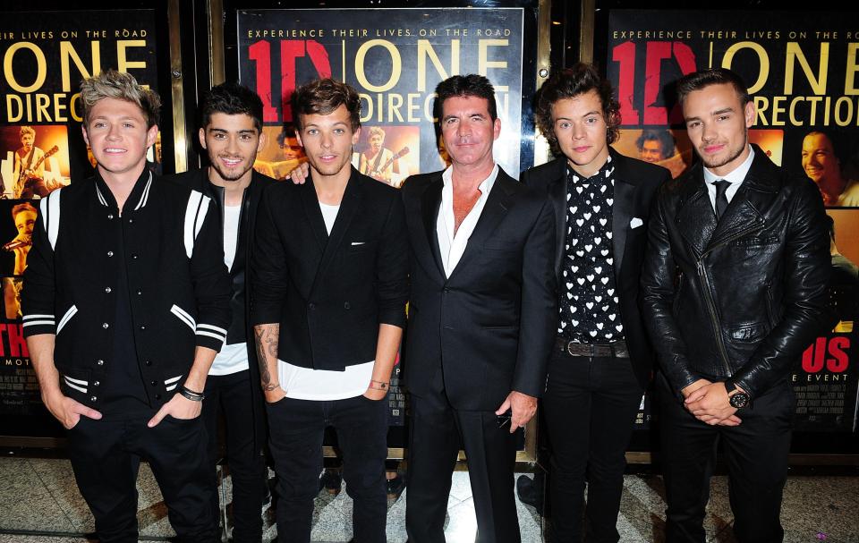 One Direction were signed to Simon Cowell's Syco