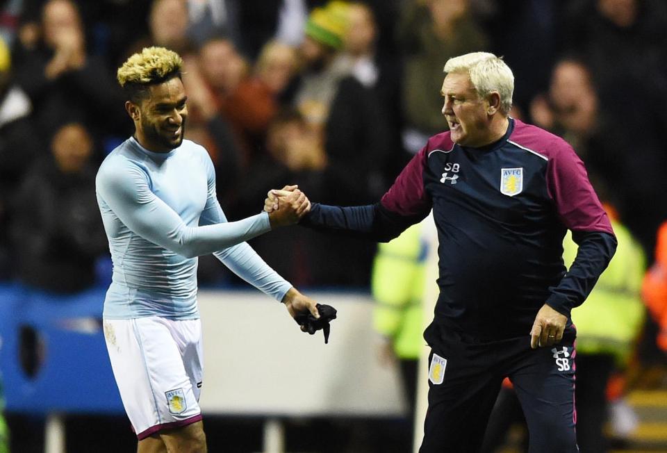  Steve Bruce has deemed the defender surplus to requirements at Villa Park