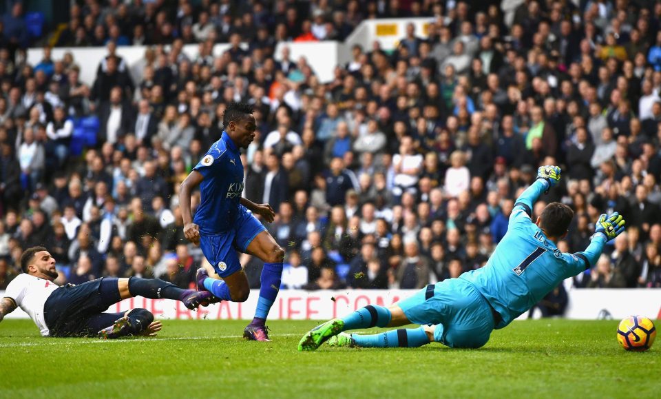  Ahmed Musa scored just two goals in the Premier League for Leicester