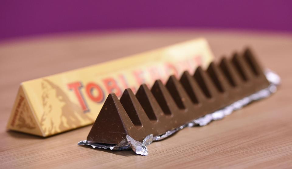  Toblerone fans were furious when the bar was shrunk from 170g to 150g