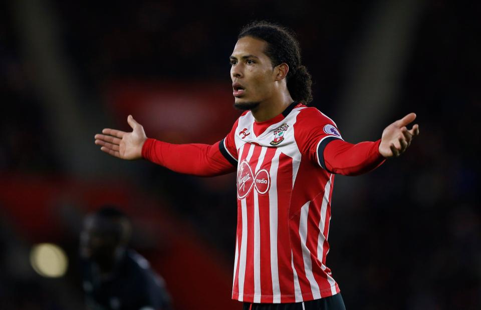  Virgil Van Dijk has seen his move to the Reds curtailed amid tapping up allegations