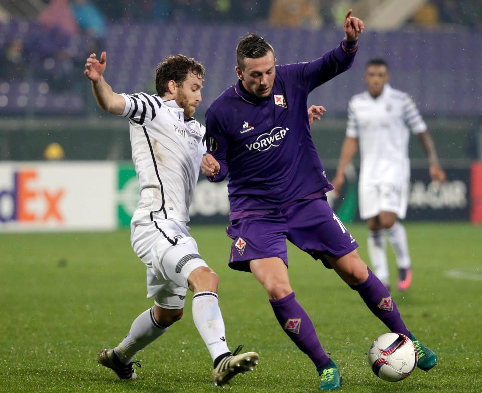  At just 23, Federico Bernardeschi is already Fiorentina skipper