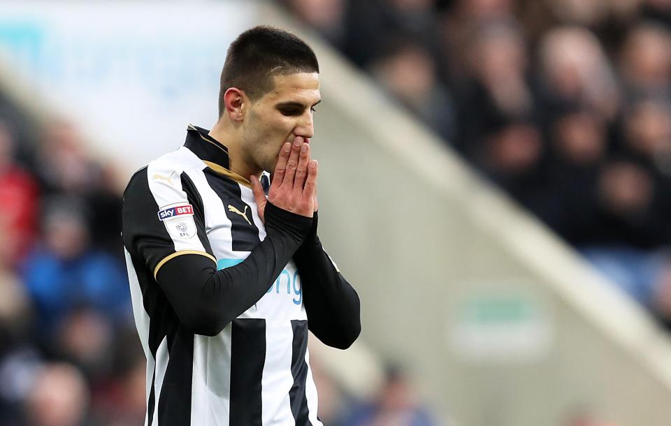  Aleksandar Mitrovic did say he is happy Newcastle are back in the Premier League