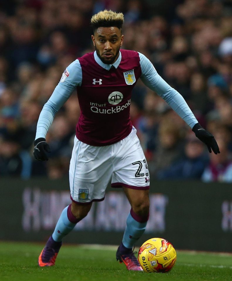  Aston Villa's Jordan Amavi is wanted by Spanish side Sevilla