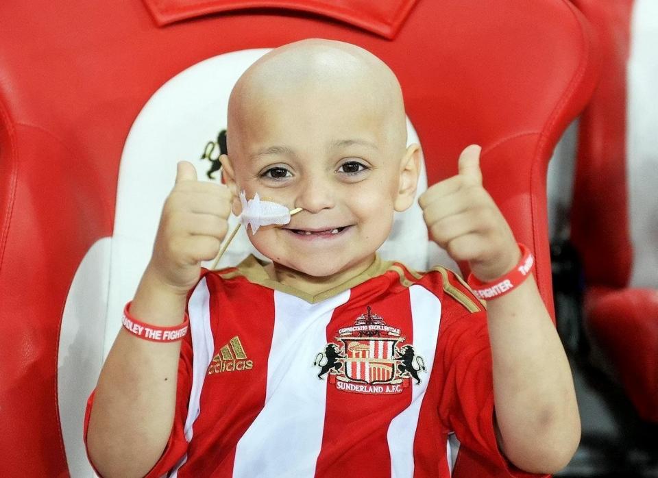  Football mascot Bradley's story touched the nation