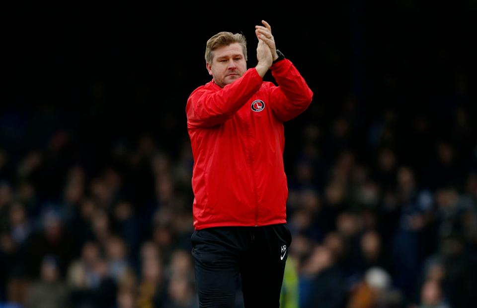  Charlton boss Karl Robinson is an admirer of Turnbull