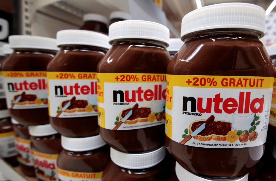 Bizarrely, photos of jars of Nutella are also said to be used by the warlord recruiters