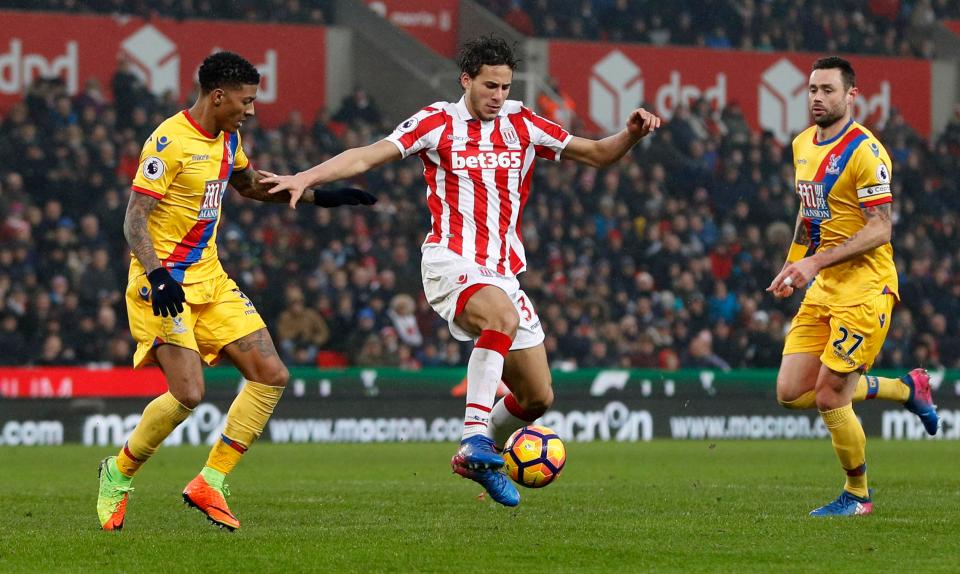  Ramadan Sobhi has enjoyed a solid start to life at Stoke