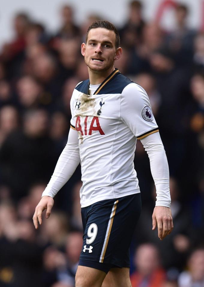  The striker scored six goals in 38 appearances at Spurs last season