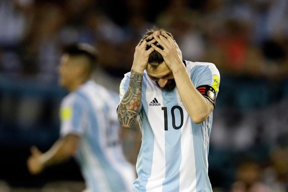  Lionel Messi has lost FOUR major finals with Argentina