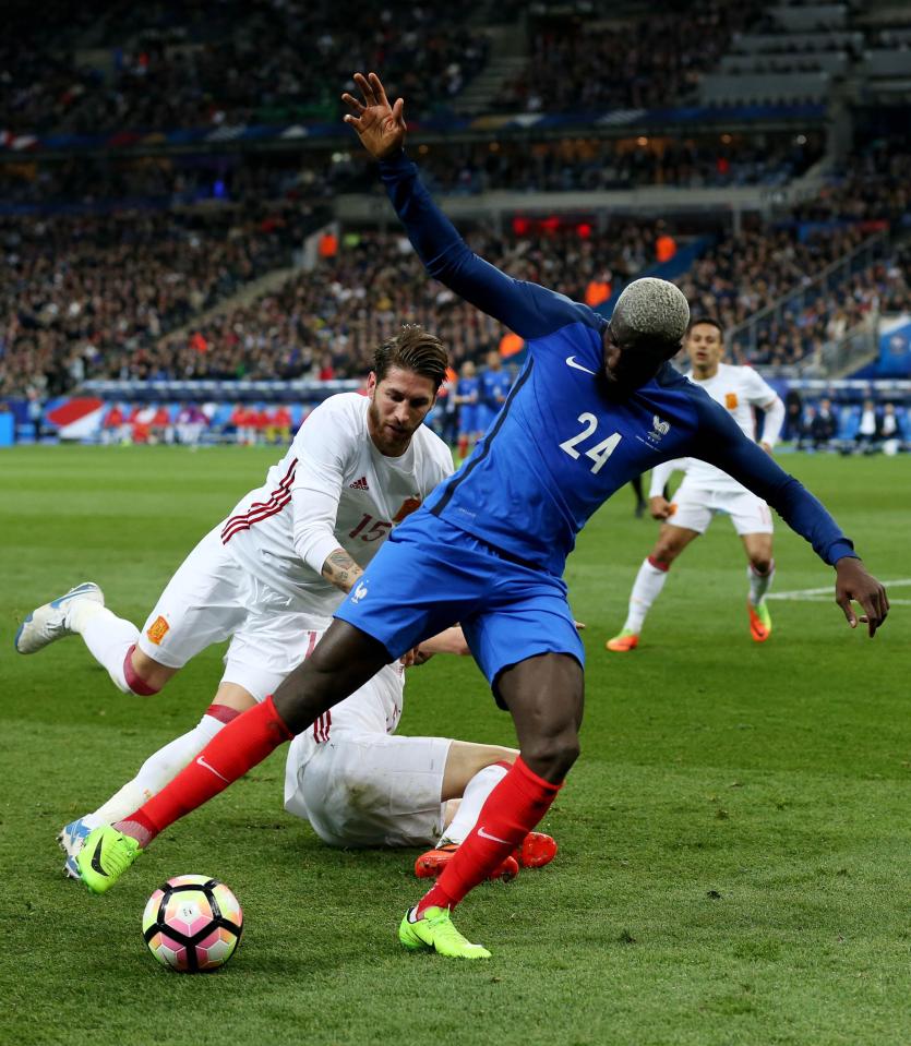  Bakayoko made his France debut in the 2-0 friendly defeat to Spain