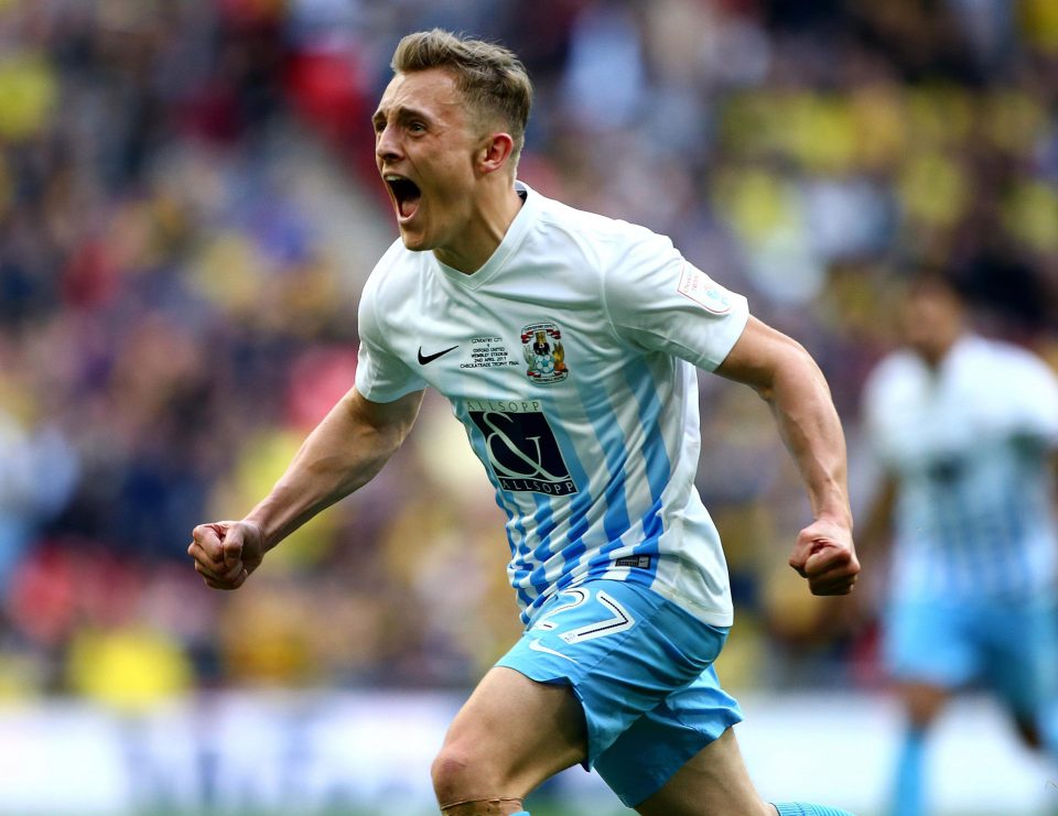  Swansea are on the verge of signing Coventry star George Thomas