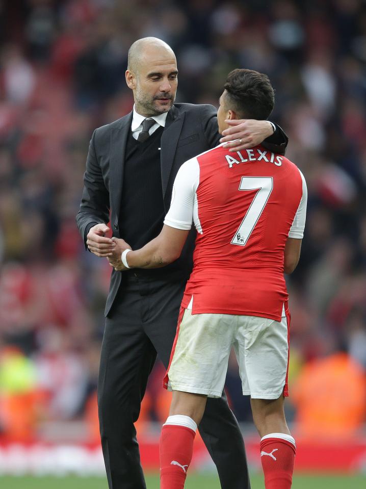  Pep Guardiola is determined to land Alexis Sanchez and will pay over the odds