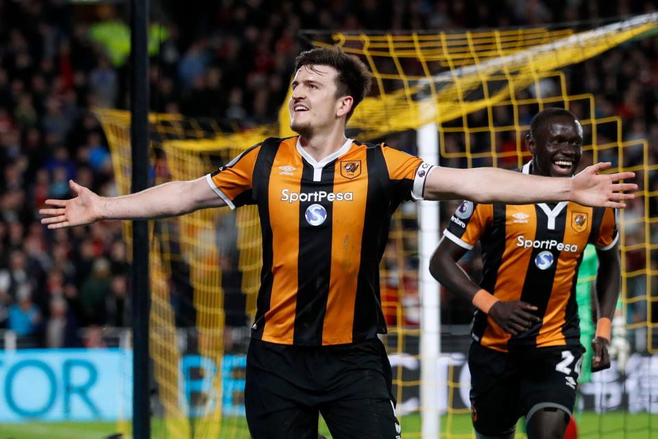  Harry Maguire is on the verge of completing a £17million deal to the Foxes