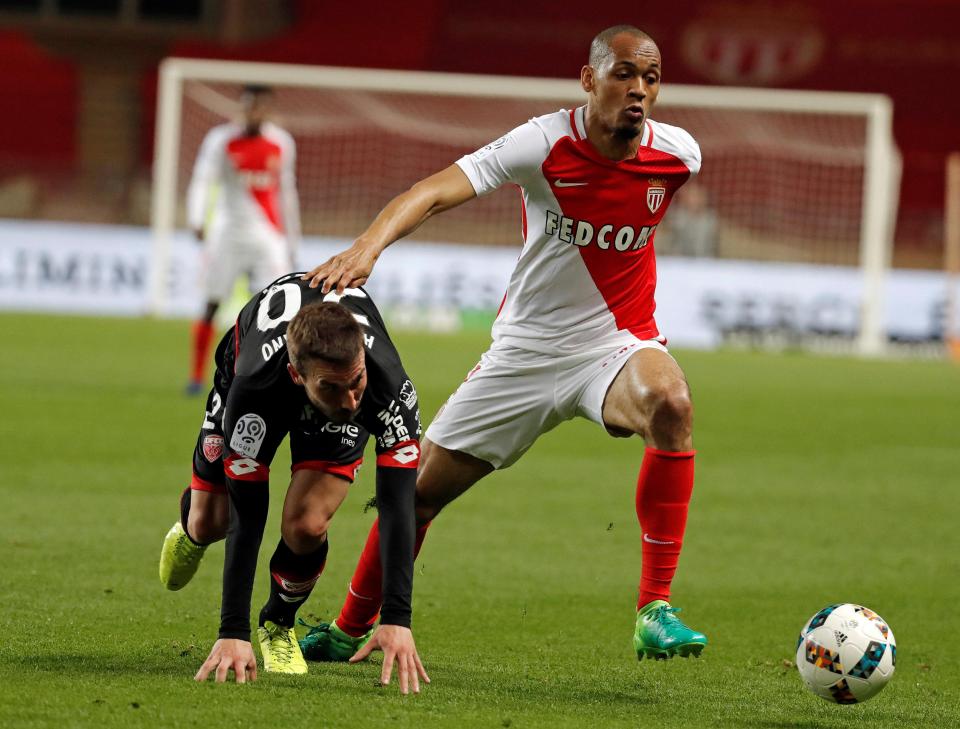 Fabinho also helped lead Monaco to the Champions League semi-finals