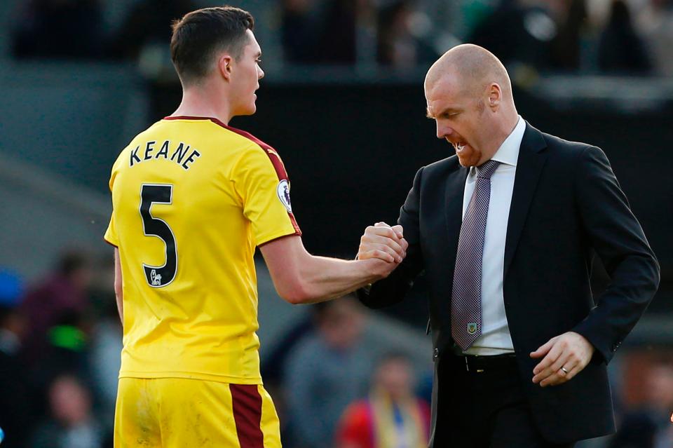  Michael Keane is on the verge of completing his move to Everton