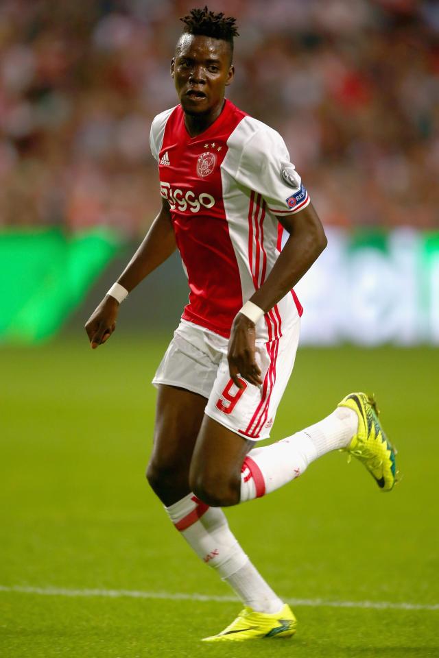  The 21-year-old striker has been on loan at Ajax this season