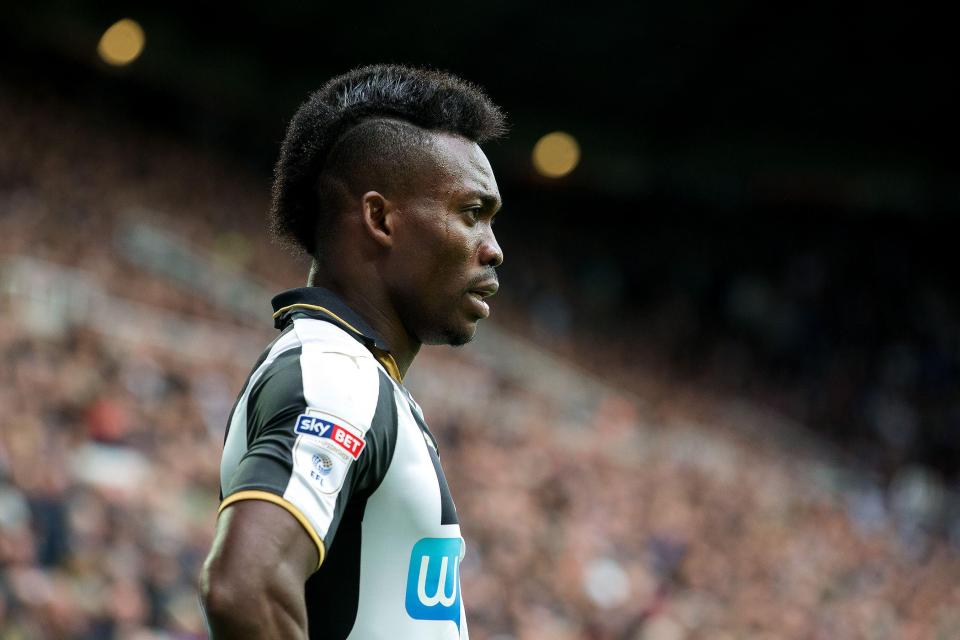  Christian Atsu is Newcastle's only signing so far this summer