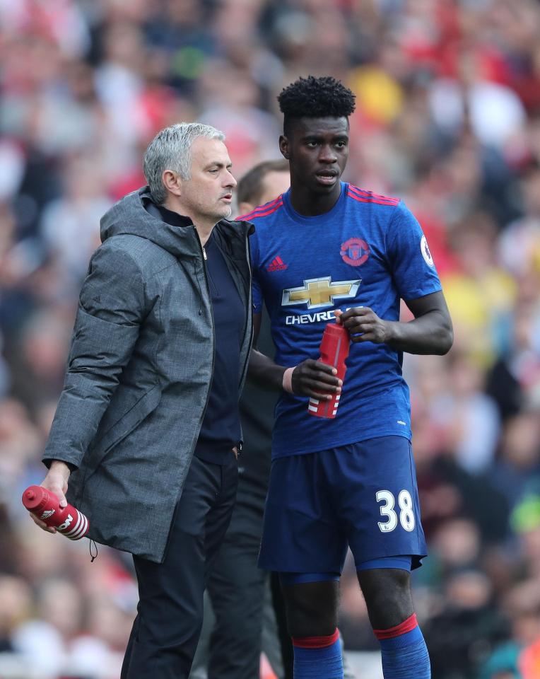  Axel Tuanzebe looks to have a bright future at Man United