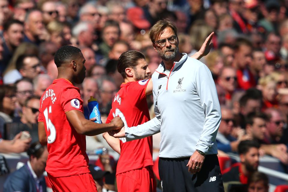  Jurgen Klopp has not handed Sturridge many starts even when fit