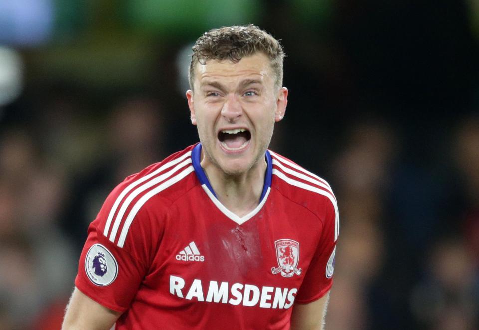  Boro defender Ben Gibson is wanted by six Premier League clubs including Chelsea