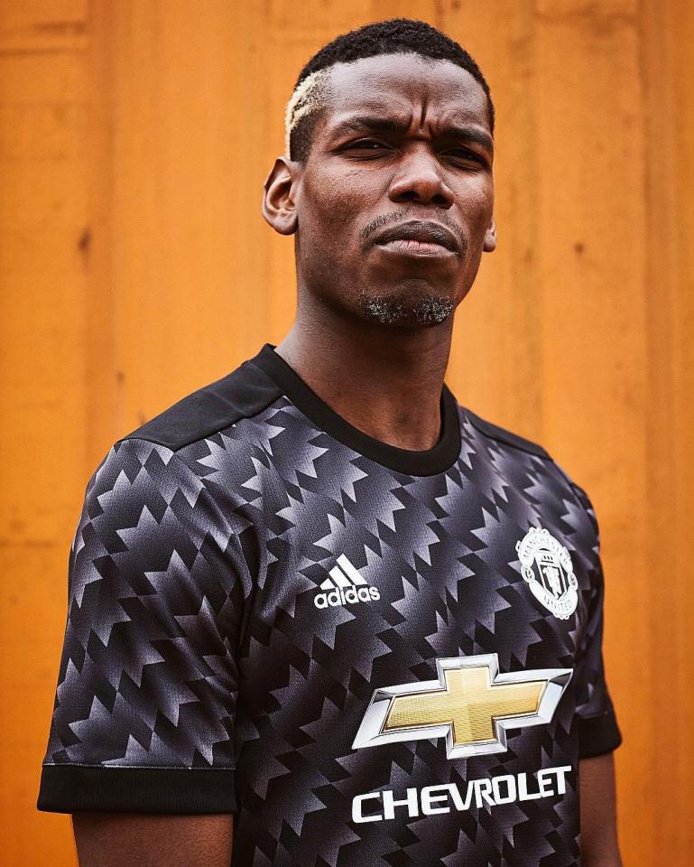  Former Juventus star Paul Pogba was one of the players to model the new away kit, where he will be hoping for better performances in his second season since re-joining