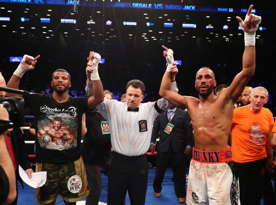  James DeGale wasn't able to fight on all cylinders against Badou Jack in January