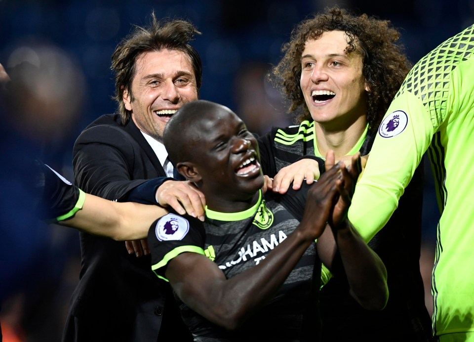 N’Golo Kante put in a player of the year performance for the Blues