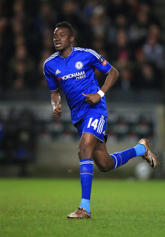  Bertrand Traore has failed to establish himself in the first team squad at Chelsea