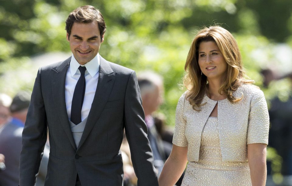  Roger and Mirka got married in 2009 and they have four children together