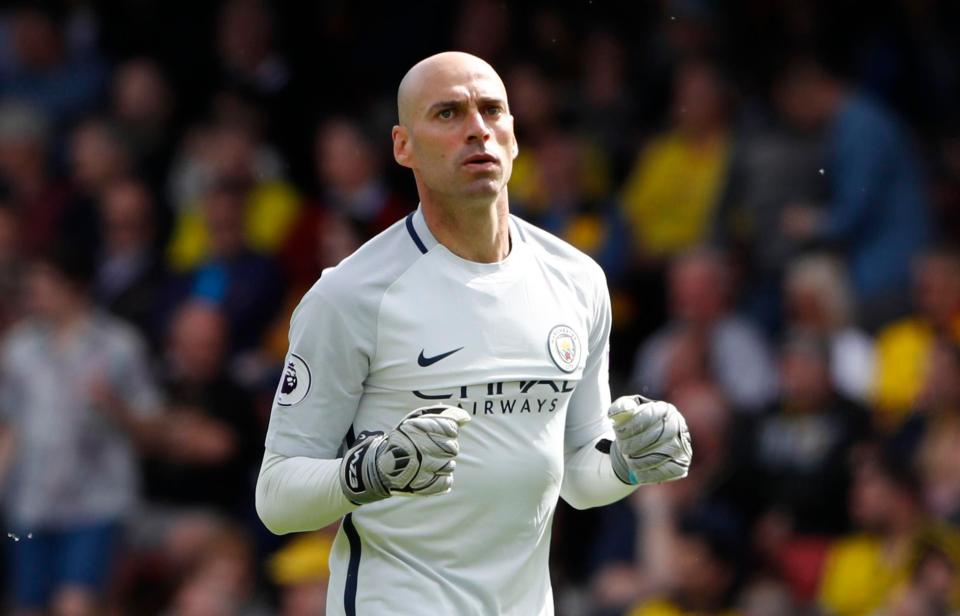  Willy Caballero is a shock name in the hat to join Premier League champions Chelsea