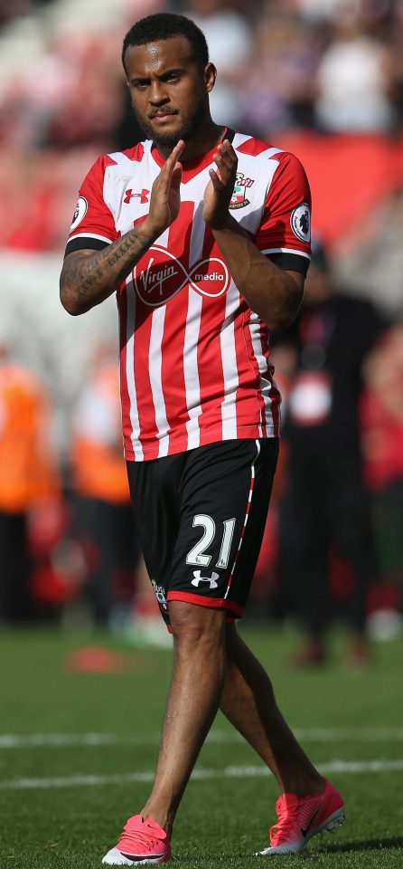  Ryan Bertrand joined Southampton in 2015 in a £10million deal