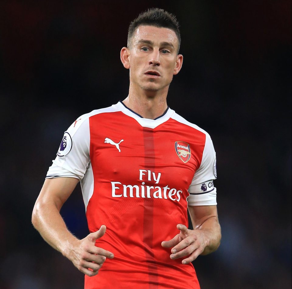  Arsenal captain Laurent Koscielny has emerged as a target for AC Milan