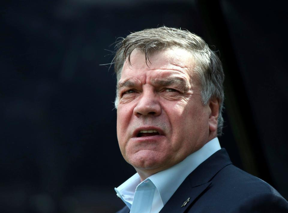  Sam Allardyce left Palace after guiding them to safety in the Premier League