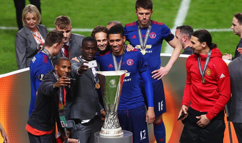  Ashley Young missed the Europa League final due to injury