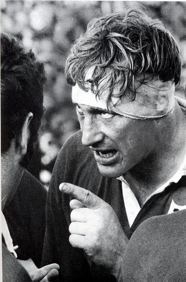  Willie John McBride during the Lions tour to New Zealand in 1971