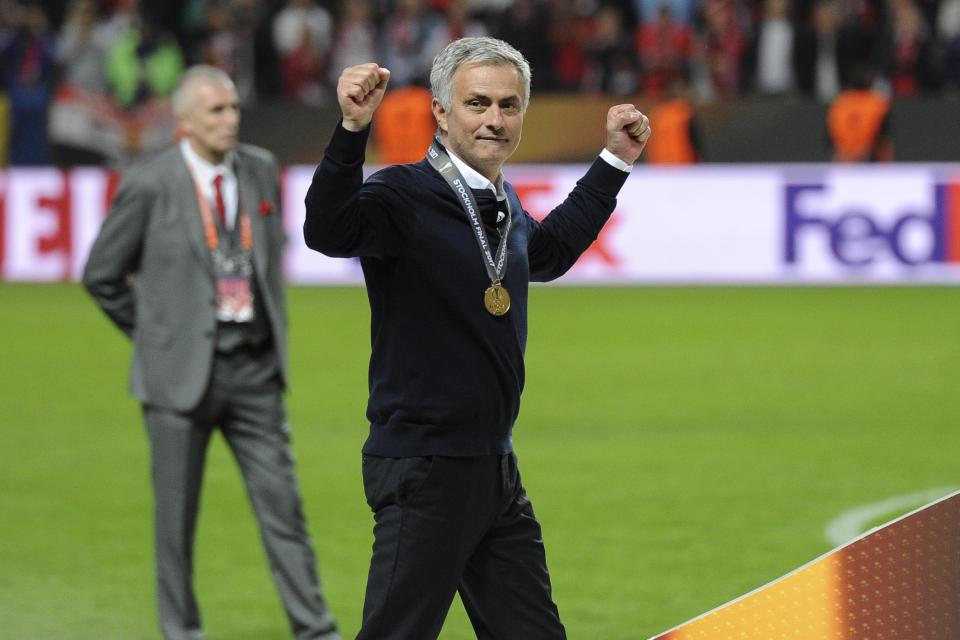  Jose Mourinho is hoping to steer Manchester United to the title next season