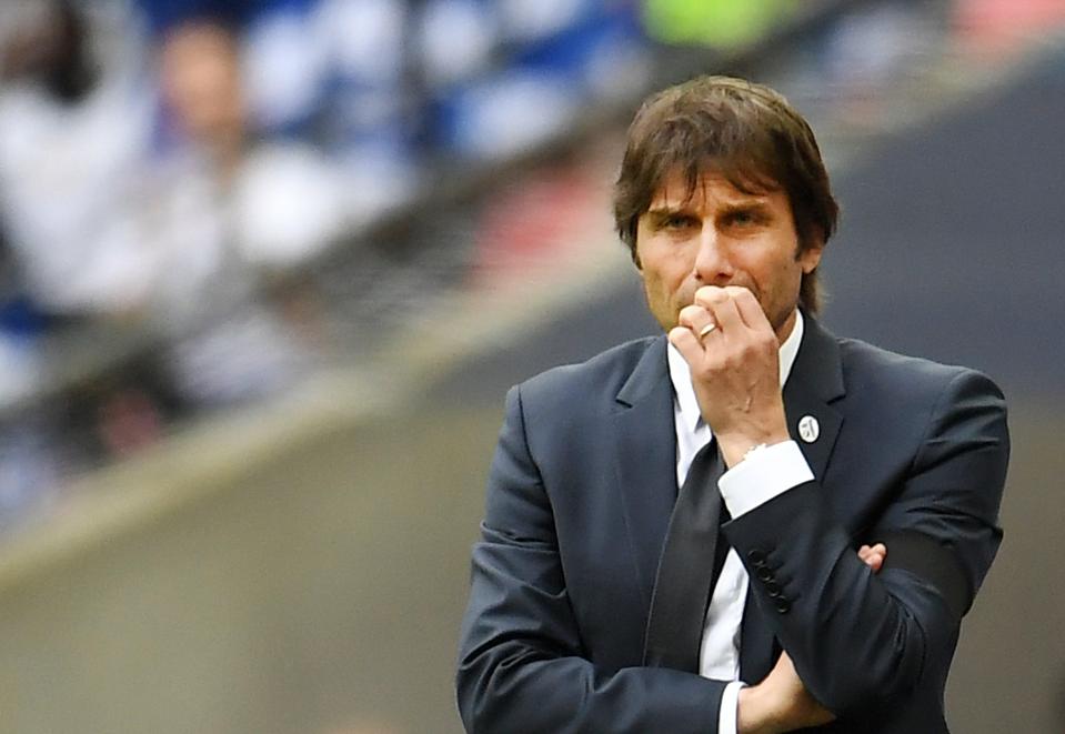  Antonio Conte is looking to get business completed ahead of their Premier League title defence