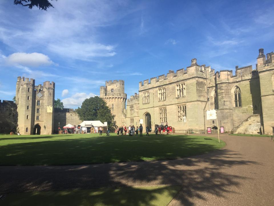  Warwick Castle is still in fine condition