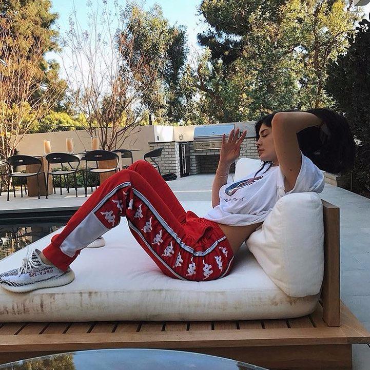  Kylie Jenner loves athleisure wear - and Kappa is one of her favourite brands