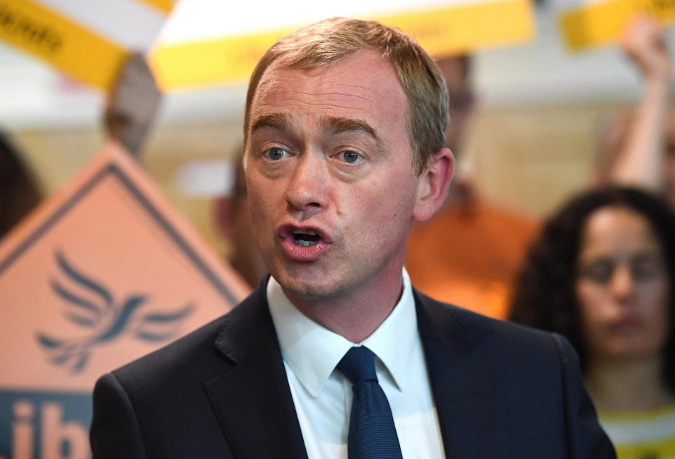 Tim Farron's will be taking questions from the audience today